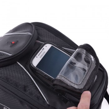 High Quality Universal Black Motorcycle Oil Fuel Tank Bag Magnetic Motorbike Riding Bag Long Distance Travel Luggage Waterproof