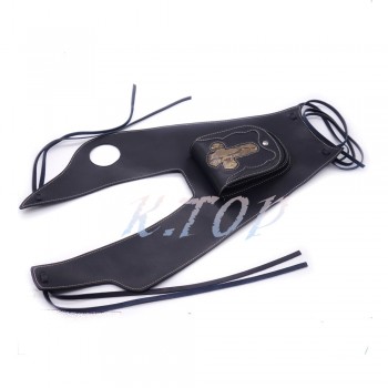 PU Leather Right Tank Cap Panel Cover Bag For Honda Shadow VT750 C2 C4 RC50 2004-2011 Motorcycle