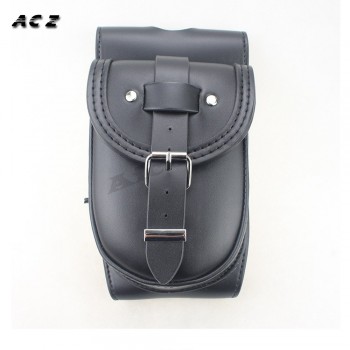 ACZ Motorcycle Waterproof PU Leather Tank Bag Fuel Gas Oil Tank Chap Cover Panel Bag For Harley Sportster XL 883 1200