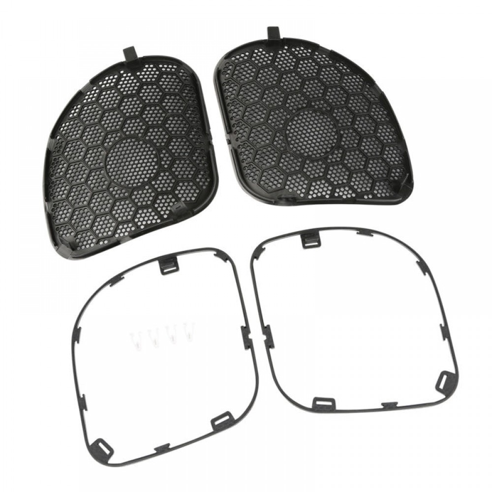 Front Mesh Fairing Speaker Grill Covers For Harley Road Glide FLTRX 2015-2018 Ultra FLTRU Special FLTRXS