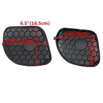 Front Mesh Fairing Speaker Grill Covers For Harley Road Glide FLTRX 2015-2018 Ultra FLTRU Special FLTRXS