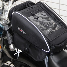 PRO-biker Motorcycle fuel tank bag Motorbike Magnetic Oil Fuel Racing waterproof rainproof 30L Motorcycle rear seat bag