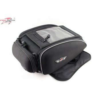PRO-biker Motorcycle fuel tank bag Motorbike Magnetic Oil Fuel Racing waterproof rainproof 30L Motorcycle rear seat bag