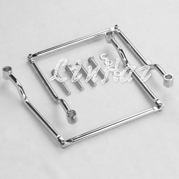 Motorcycle Saddle bag Support Bars Mounts Bracket Fit For Kawasaki Honda Yamaha Suzuki Harley