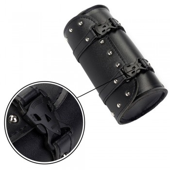 Neverland Black Universal Front Fork Tool Bag Luggage SaddleBag For Harley Sportster 883 1200 XL Cafer D35