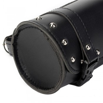 Neverland Black Universal Front Fork Tool Bag Luggage SaddleBag For Harley Sportster 883 1200 XL Cafer D35