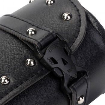 Neverland Black Universal Front Fork Tool Bag Luggage SaddleBag For Harley Sportster 883 1200 XL Cafer D35
