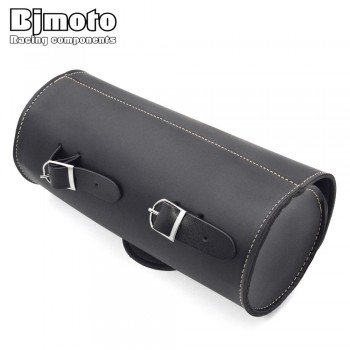 BAG-011-BK  Motorcycle Saddle Bags Fork Tool Bag Luggage Handlebar Bag Tail Bags Roll Shape