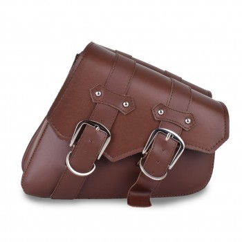 Brown Motorcycle Bag Case For Motorcycle Sacoche Bolsa Moto Bolso  Saddle Bag Side Bags Sportster Alforjas Para Moto Saddlebags