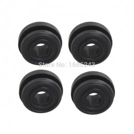 Black 4pc Rubber Grommets Fits for Harley Hard Saddlebag Bag Touring models Road king Glide New