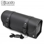 BAG-013-BK Motorcycle Front Forks Bags Sissy Bar Tool Bags Scooter Handlebar Bags Storage Tool Pouch Luggage Bag