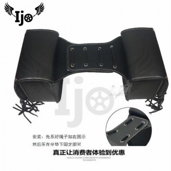 motorbike saddlebag retro Motorcycle Bag for kawasaki honda suzuki yamaha universal leather saddle bag tool bag side bag