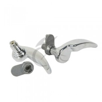 TCMT Motorcycle One Set Saddlebag Latch Lids Hardware Covers For Harley Touring Road King Electra Street Glide FLT FLH 14-18 17