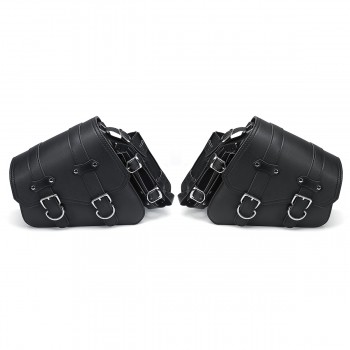 2pcs Universal PU Leather Motorcycle Saddlebag for Harley Sportster for Honda for Suzuki for Kawasaki for Yamaha