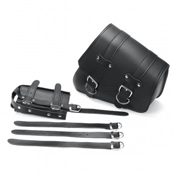 2pcs Universal PU Leather Motorcycle Saddlebag for Harley Sportster for Honda for Suzuki for Kawasaki for Yamaha