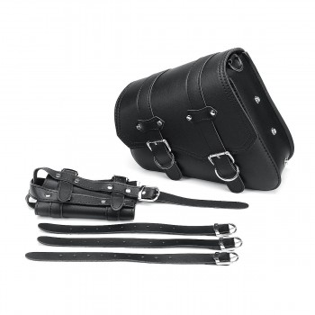 2pcs Universal PU Leather Motorcycle Saddlebag for Harley Sportster for Honda for Suzuki for Kawasaki for Yamaha