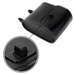 D35 Universal Motorcycle Bike Front Handlebar Tool Bag Luggage SaddleBag Black With Two Adjustable Mounting Straps Mayitr