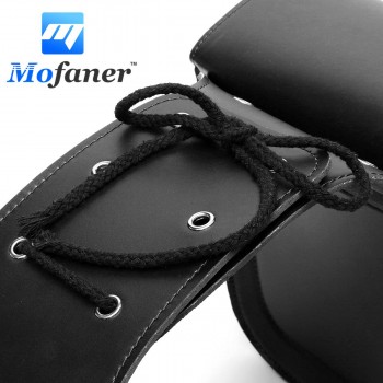 Mofaner Motorcycle SaddleBag Large Capacity Motorbike Side Bags Storage Tool For Harley For Honda