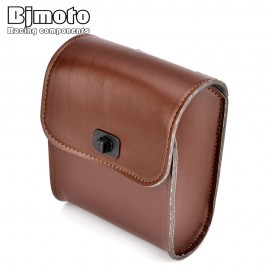 BJMOTO Universal Motorcycle Side Saddle Luggage Bag Storage Tool Pouch Bags For Harley Uamaha Honda Suzuki Motocross SaddleBag