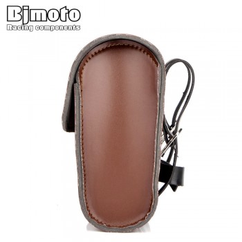 BJMOTO Universal Motorcycle Side Saddle Luggage Bag Storage Tool Pouch Bags For Harley Uamaha Honda Suzuki Motocross SaddleBag