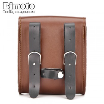 BJMOTO Universal Motorcycle Side Saddle Luggage Bag Storage Tool Pouch Bags For Harley Uamaha Honda Suzuki Motocross SaddleBag