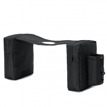 New Waterproof ATV Snowmobile Accessory Tank SaddleBag Motorcycle Saddle Bags Water Bottle Black Oxford Cloth Protective Gears