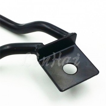 Motorcycle Black Saddle bag Support Bars Mount Bracket For Harley Sportster XL Dyna Fat bob