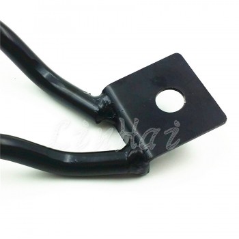 Motorcycle Black Saddle bag Support Bars Mount Bracket For Harley Sportster XL Dyna Fat bob