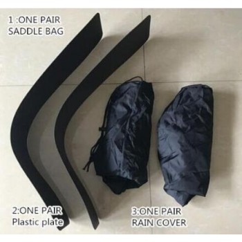 Komine SA212 mobile brigade saddle bag side bag real waterproof cover down helmet 03