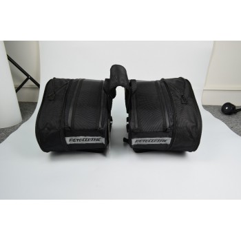 motorcycle saddle bag riding bag motorcycle general side bag back cover can be put helmet