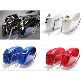 Motorcycle Hard Saddlebag Trunk Bag Luggage Tail Light Rail Bracket For Suzuki Boulevard C50 Volusia 800 C90 M109R C109 M50