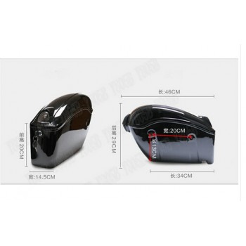 Motorcycle Hard Saddlebag Trunk Bag Luggage Tail Light Rail Bracket For Suzuki Boulevard C50 Volusia 800 C90 M109R C109 M50