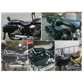 Motorcycle Hard Saddlebag Trunk Bag Luggage Tail Light Rail Bracket For Suzuki Boulevard C50 Volusia 800 C90 M109R C109 M50