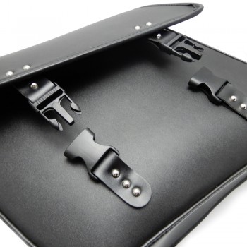 Motorcycle Saddle Bags Pu Leather Motorbike Side Tool Bag Luggage For Universal Motorcycle Bags after market