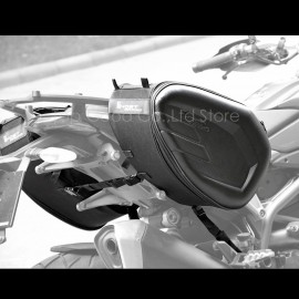 Motorcycle Waterproof Motorcycle Black Saddle Bags Multifunction Motos Luggage Universal Double Seat Tail Pack Riding bag