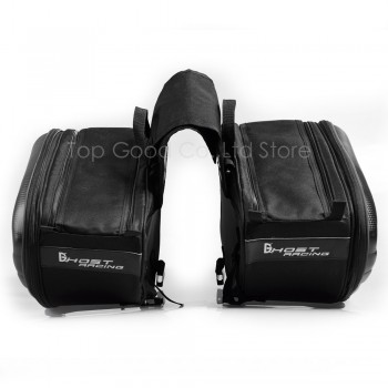Motorcycle Waterproof Motorcycle Black Saddle Bags Multifunction Motos Luggage Universal Double Seat Tail Pack Riding bag