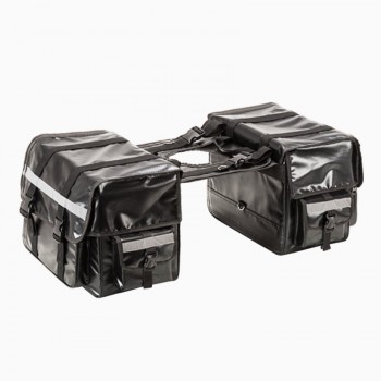 2017 moto Plugs size 70L Saddle bag Motorcycle saddle bags Waterproof reflective saddlebags luggage Back Motorbike seat bag