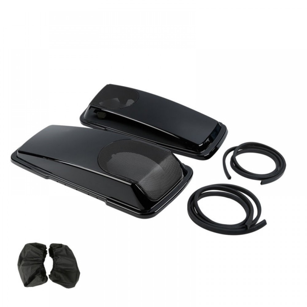 CVO Style 5x7 Speaker Saddlebag Lids For Harley Touring Road King Glide 93-2013 Electra Tour Street Glide FLH FLTR FLHX FLHR