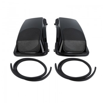 CVO Style 5x7 Speaker Saddlebag Lids For Harley Touring Road King Glide 93-2013 Electra Tour Street Glide FLH FLTR FLHX FLHR