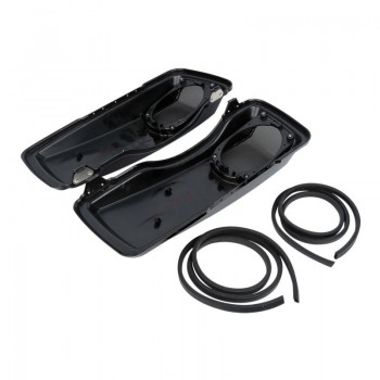 CVO Style 5x7 Speaker Saddlebag Lids For Harley Touring Road King Glide 93-2013 Electra Tour Street Glide FLH FLTR FLHX FLHR