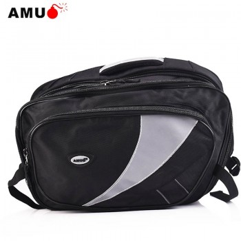 New Arrival Genuine AMU Motorcycle saddle bags Motocross Side Luggage Bag Motorbike Tail Bag Motos Rear Seat Package Bags