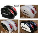 Touring Cruiser Hard Saddlebags Trunk Lights Luggage w/ Mounting For Honda Shadow Spirit Sabre Aero ACE Steed VLX 400 600 1100