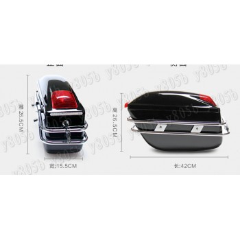 New Hard Saddle bag Trunk Bag Luggage Tail Light Rail Bracket For Kawasaki Vulcan Classic VN 400 500 800 VN 900 1200 1500 2000