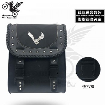 retro part eagle Badge Emblem rivet scooter head bags pit bike tool pouch motorbike tail bag moto luggage motorcycle saddle bags