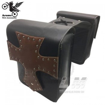 5 model available cross retro prince cruise motorbike saddlebag for suzuki yamaha harley moto Saddle Bags motorcycle side bags