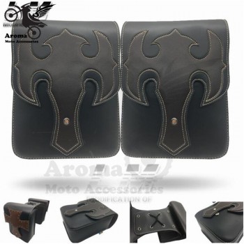 5 model available cross retro prince cruise motorbike saddlebag for suzuki yamaha harley moto Saddle Bags motorcycle side bags
