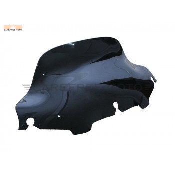 Black 6 Motorcycle Windshield Bag Saddle 3 Pouch Pocket case for Harley Davidson Touring 1996-2013