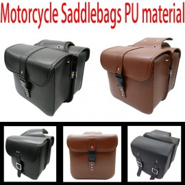 Motorcycle saddle bags village vintage saddlebag Prince Regal Raptor vehicle side box edge motorcycle knight bag