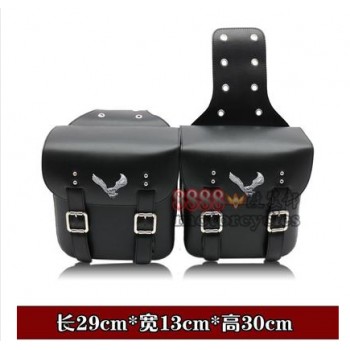 Motorcycle saddle bags village vintage saddlebag Prince Regal Raptor vehicle side box edge motorcycle knight bag
