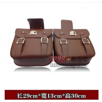 Motorcycle saddle bags village vintage saddlebag Prince Regal Raptor vehicle side box edge motorcycle knight bag